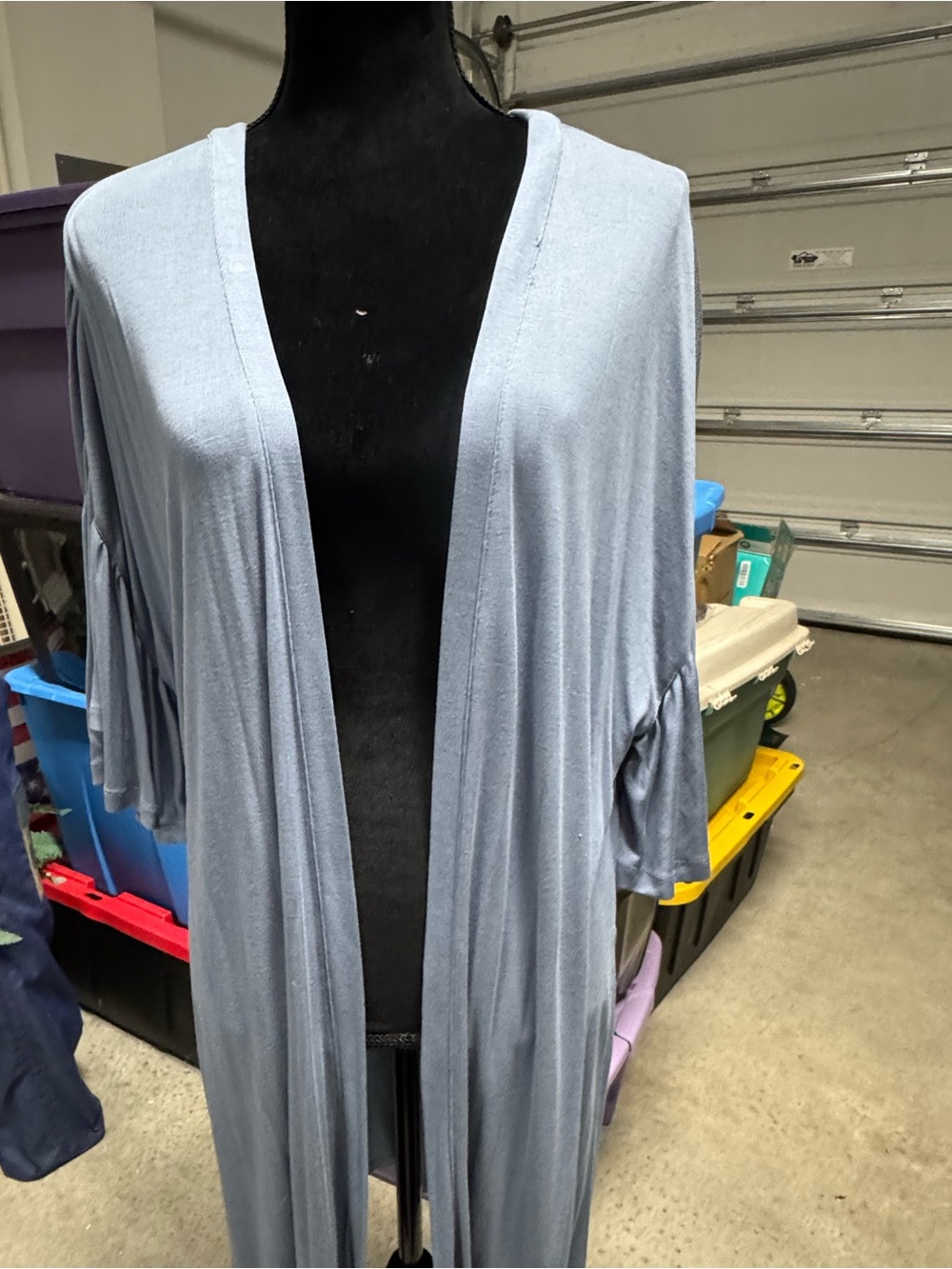 Kori Navy Open Knit Cardigan